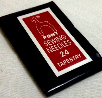 מחטי PONY לריקמה (24) ללא חוד - 24 יח