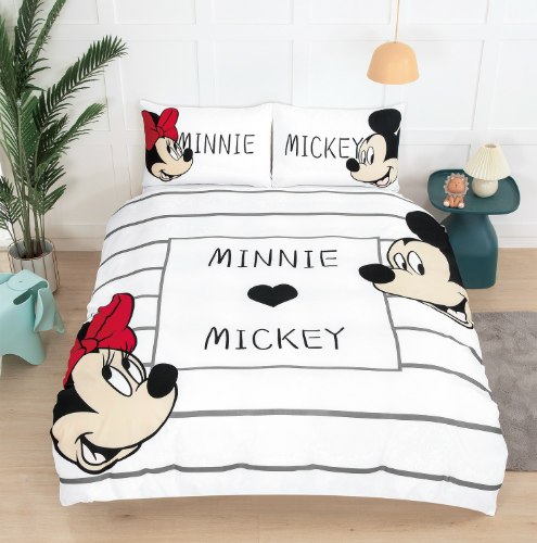 סט מצעים למיטת קווין 180/200 דיסני - דגם 7995