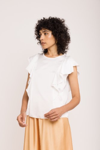 חולצת VAL לבנה