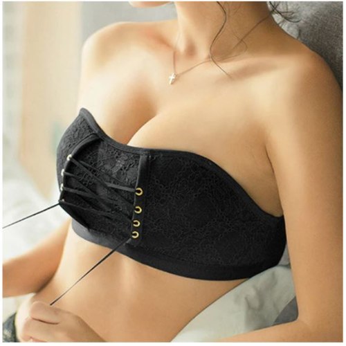 חזיית שרוכים לתמיכה והרמה