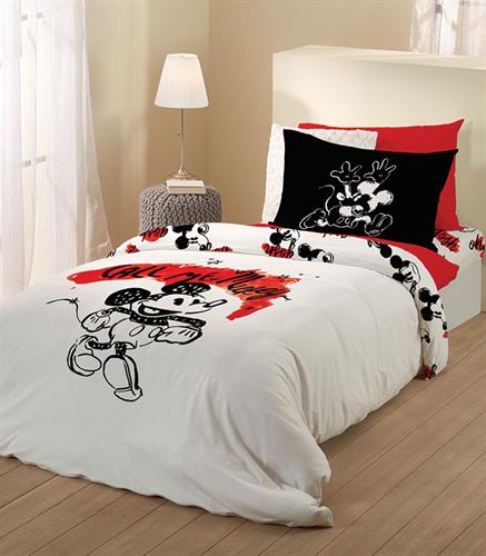 סט מלא מיטה וחצי דגם מיקי חדש