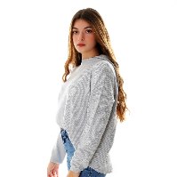 קפוצ'ון זיג זג נשים