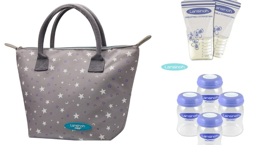 ערכת אחסון חלב אם אולטימטיבית מבית לנסינו