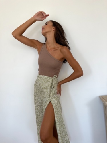 חצאית מעטפת קוסטה ריקה פרחונית