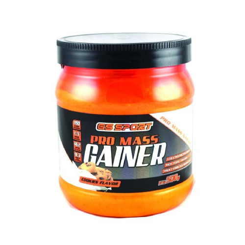 G.S פרו מאס גיינר עוגיות, 500 גרם, נוטרי קר