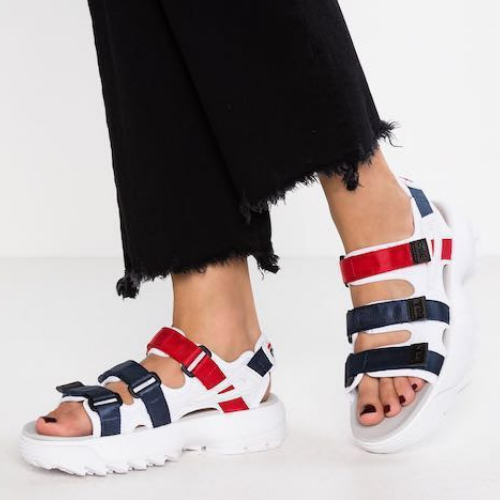 fila disruptor sandaler