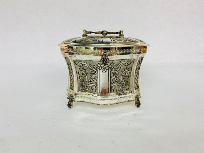 קופסת אתרוג כסף טהור של האחים חדד