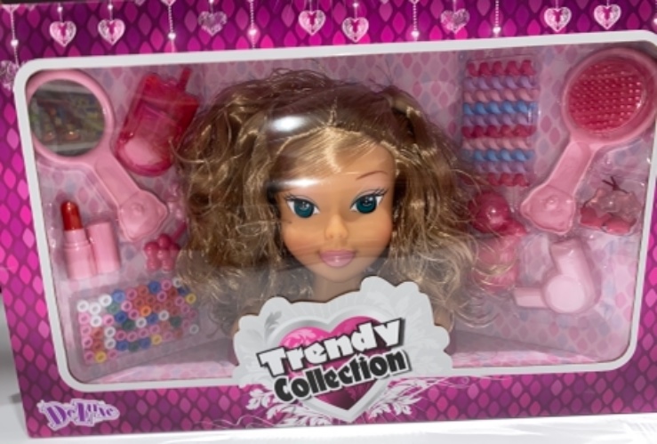 Trendy collection- בובה לעיצוב שיער