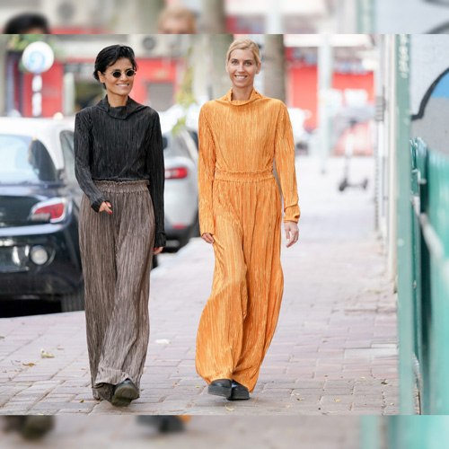 מכנסי MEDO גופרה - מוקה