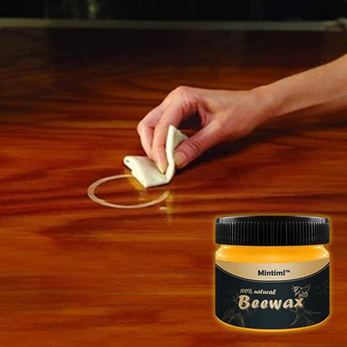 Beewax  להברקה וליטוש של עץ - 2 יחידות