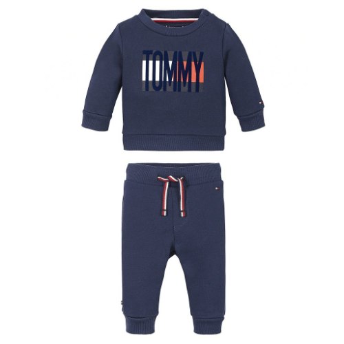 חליפת תינוקות TOMMY HILFIGER כחול נייבי