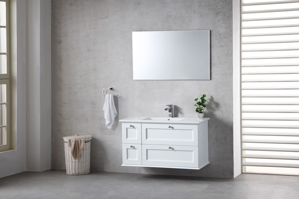 ארון אמבטיה תלוי בעיצוב נקי דגם נובל NOBEL