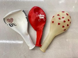 בלון מקושקש-הליום