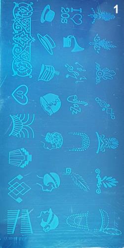 דיסק פלטה לחותמות ציפורניים