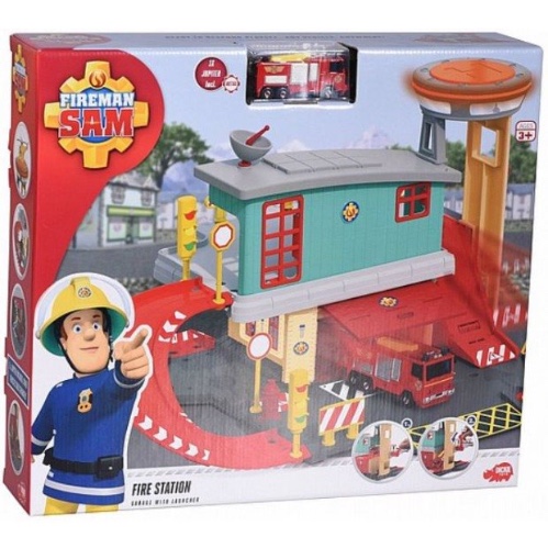 תחנת כיבוי אש עם מנחת מסוקים