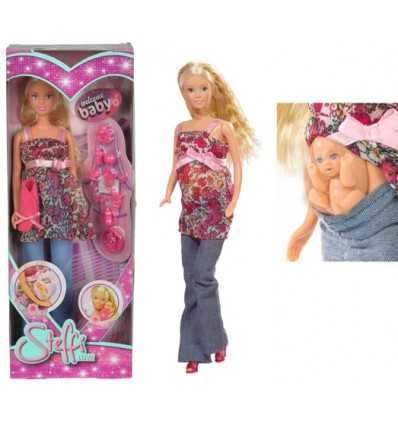 בובת סטפי בהריון (כולל תינוק) Steffi