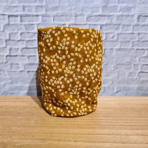 צעיף איטלקי חום פרחים קטנים