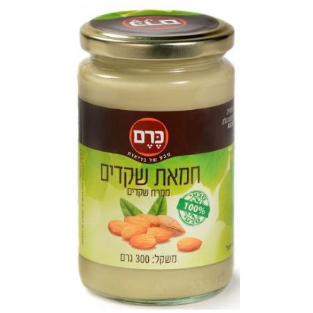 חמאת שקדים – 300 גרם כרם
