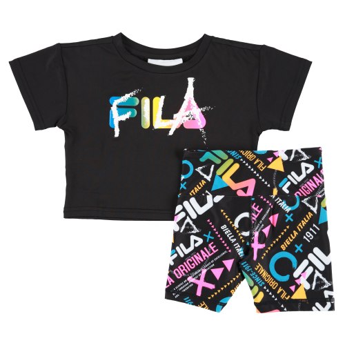 חליפת טייץ בייקר צבעוני FILA - מידות 4-16 שנים