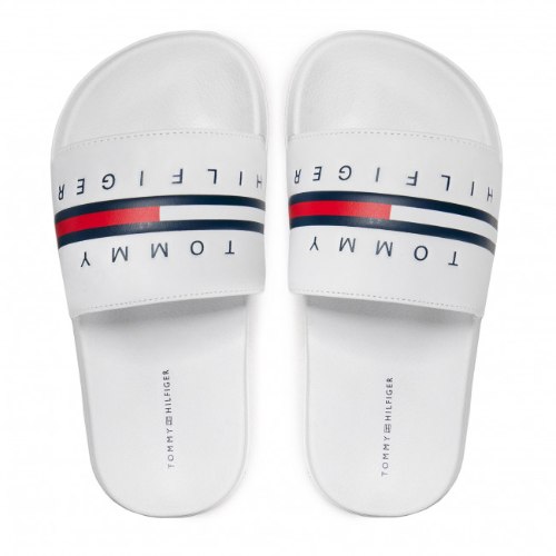 כפכף  TOMMY HILFIGER יוניסקס לבן