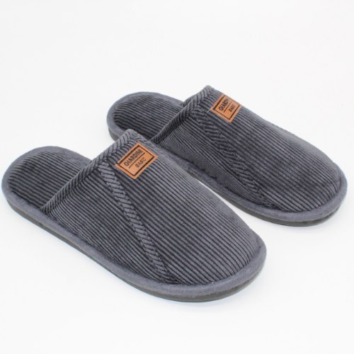 נעלי בית חמות לגבר GREY