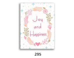 סט של 3 תמונות לחדר בנות, ילדות ונערות דגם 012