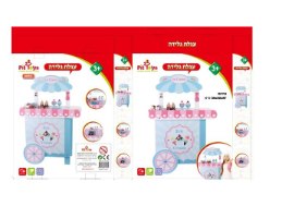 עגלת גלידה מעץ  Pit Toys