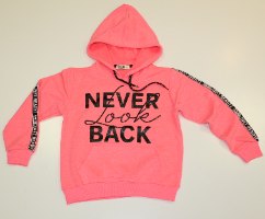 קפוצ'ון יוניסקס NEVER BACK ורוד