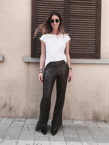 מכנס היילי מנומר