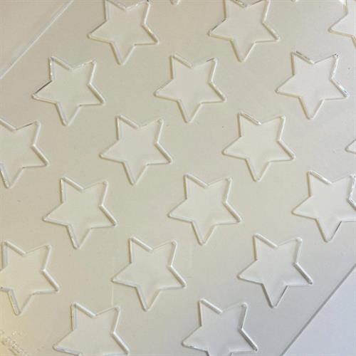 לוח כוכבים קטנים - ליצירה בשוקולד