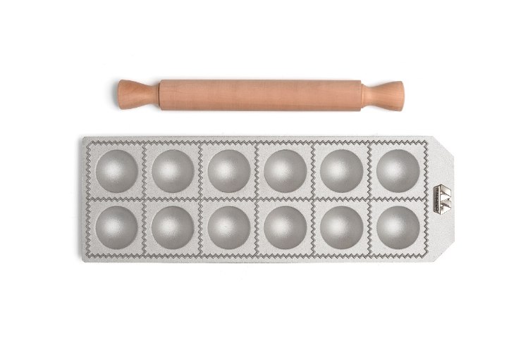 מגש קלאסי להכנת רביולי עגול קטן