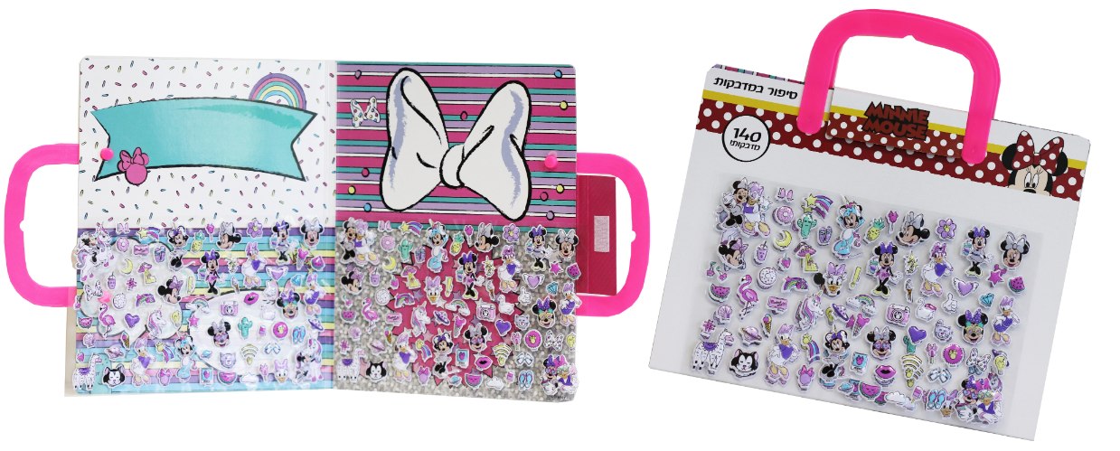 ערכת מדבקות- מיני מאוס