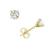 עגילי יהלומים צמודים לאוזן 0.75 קרט