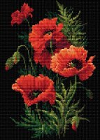 תמונת שיבוץ אבנים - פרגים 27X38