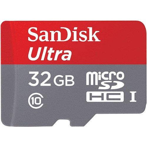 כרטיס זכרון Sandisk micro sd ultra 32Gb במלאי