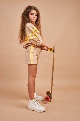 חליפת  DANA SIDI RAINBOW  כאמל