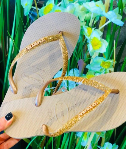 כפכפי הוויאנס נשים זהב