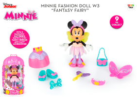 מיני מאוס- בובת אופנה פיה קסומה