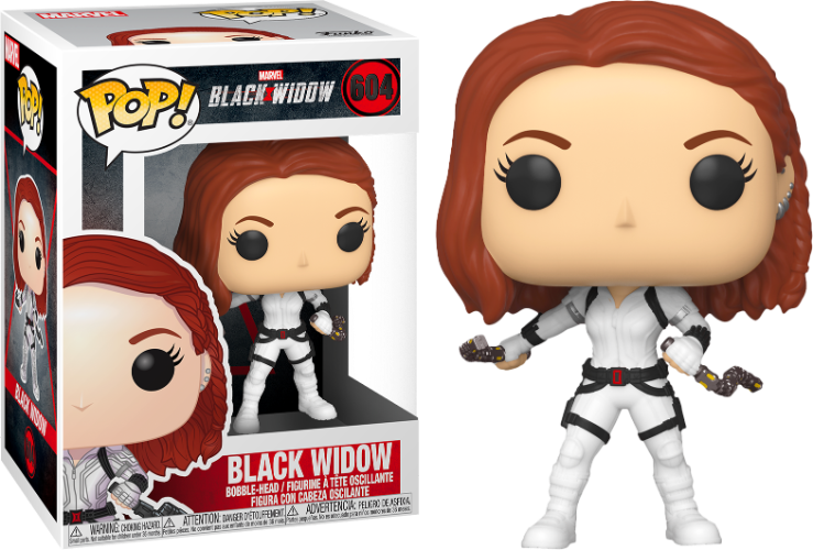 בובת פופ! האלמנה השחורה - חליפה לבנה