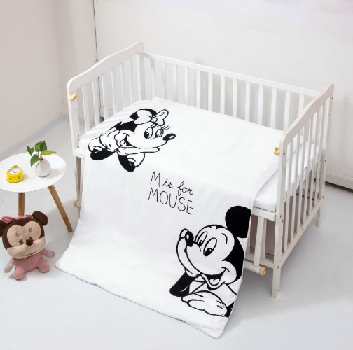 מצעים למיטת תינוקות ומעבר דיסני - דגם 1315