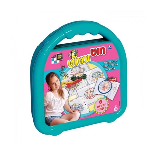 חוט ומחט- יציאת תמונות עם חוטי רקמה צבעוניים