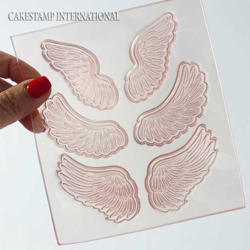 שלושה זוגות כנפיי מלאך | ליצירה בשוקולד | כנפיים של מלאך לקישוט עוגות מיוחדות | הארי פוטר