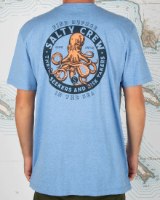 Salty Crew Deep Reach T-Shirt - Light Blue