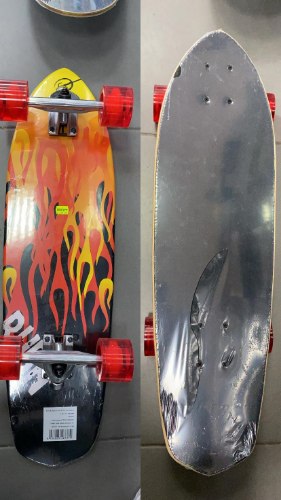 סקייטבורד מקצועי גלגלי סיליקון אדומים