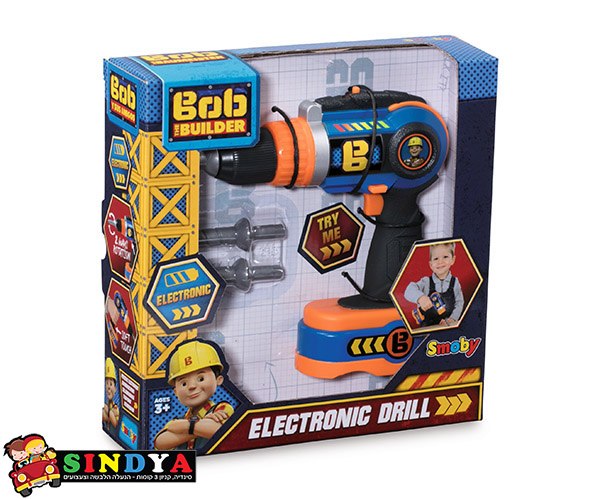 בוב הבנאי מברגה חשמלית