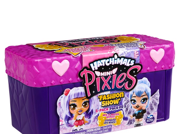 האצ'ימלס - אריזת שמינייה מיני פיקסיז-סגול