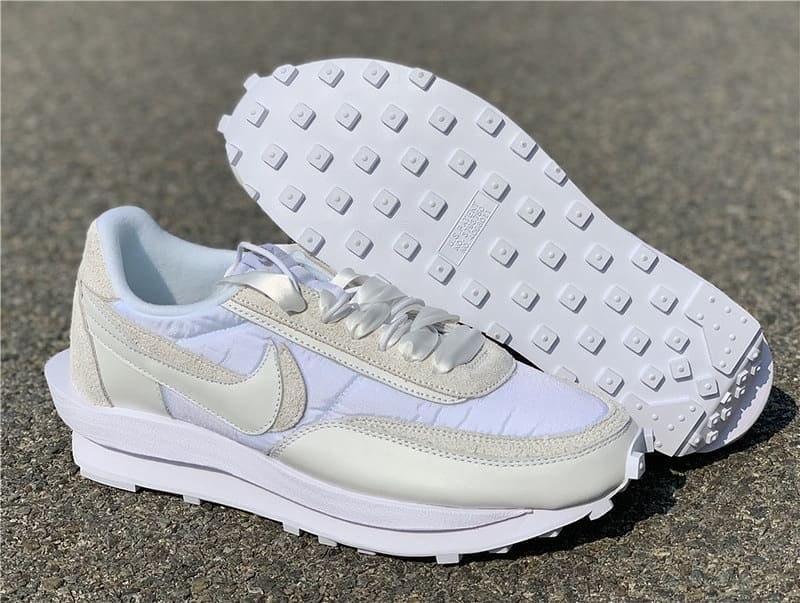 nike x sacai ld waffle white