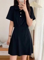 שמלת סיאול שחורה