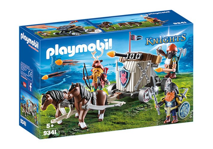 פליימוביל מקלעת אש וסוסי מלחמה - 9341