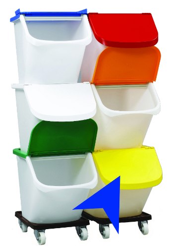 מכסה צהוב למיכל 40 ליטר